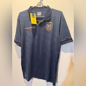 Authentic Marathon FEF Ecuador World Cup 2026 Jersey w/ Hincapié Size L